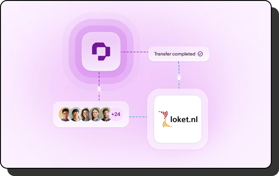 Personio payroll integration flow mockup